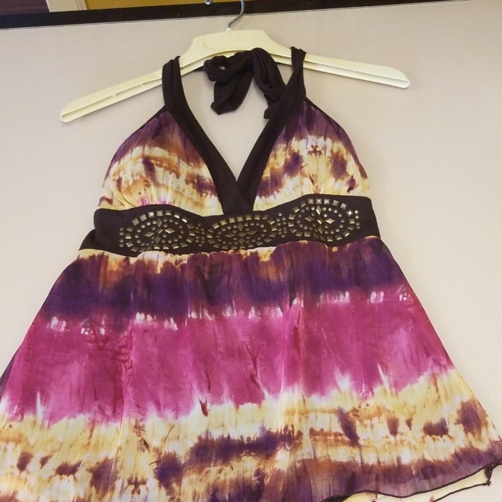 Halter top multicolor